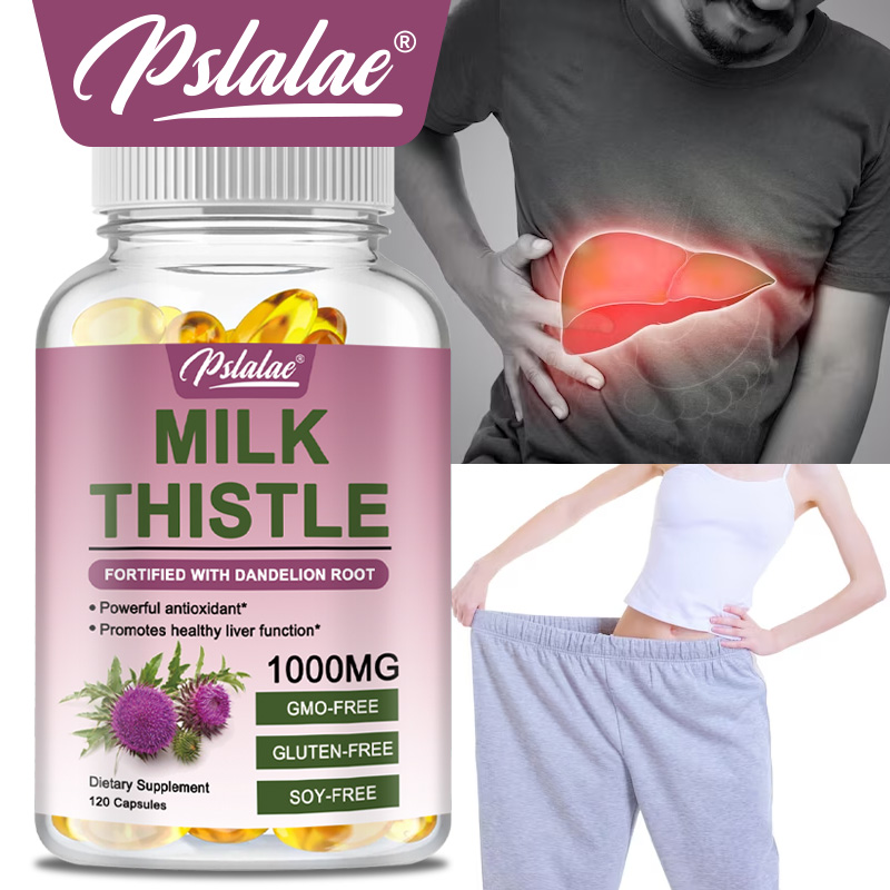 Milk Thistle Silymarin - Natuurlijk Mariadistelsupplement - Rijke silymarin- en