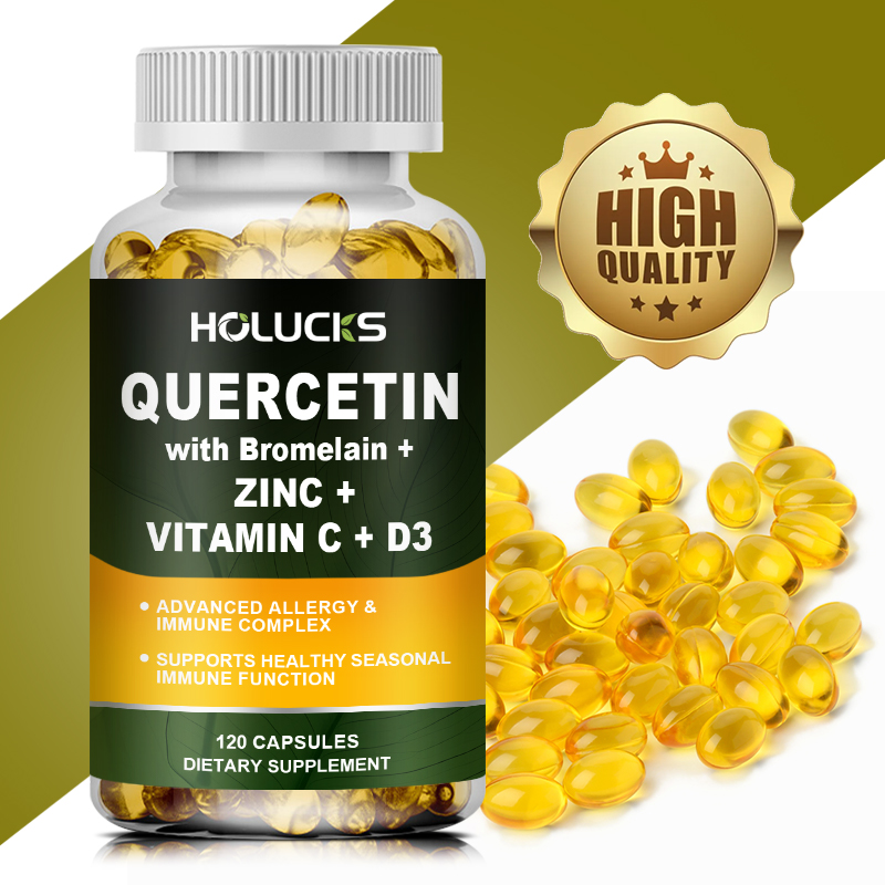 Tulsi Holy Basil - Quercetine-complex supplement, ondersteunt de cardiovasculaire en