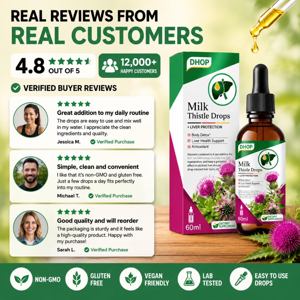 DHOP Mariadistel Druppels Sily - Milk Thistle Silymarin recensie en prijs