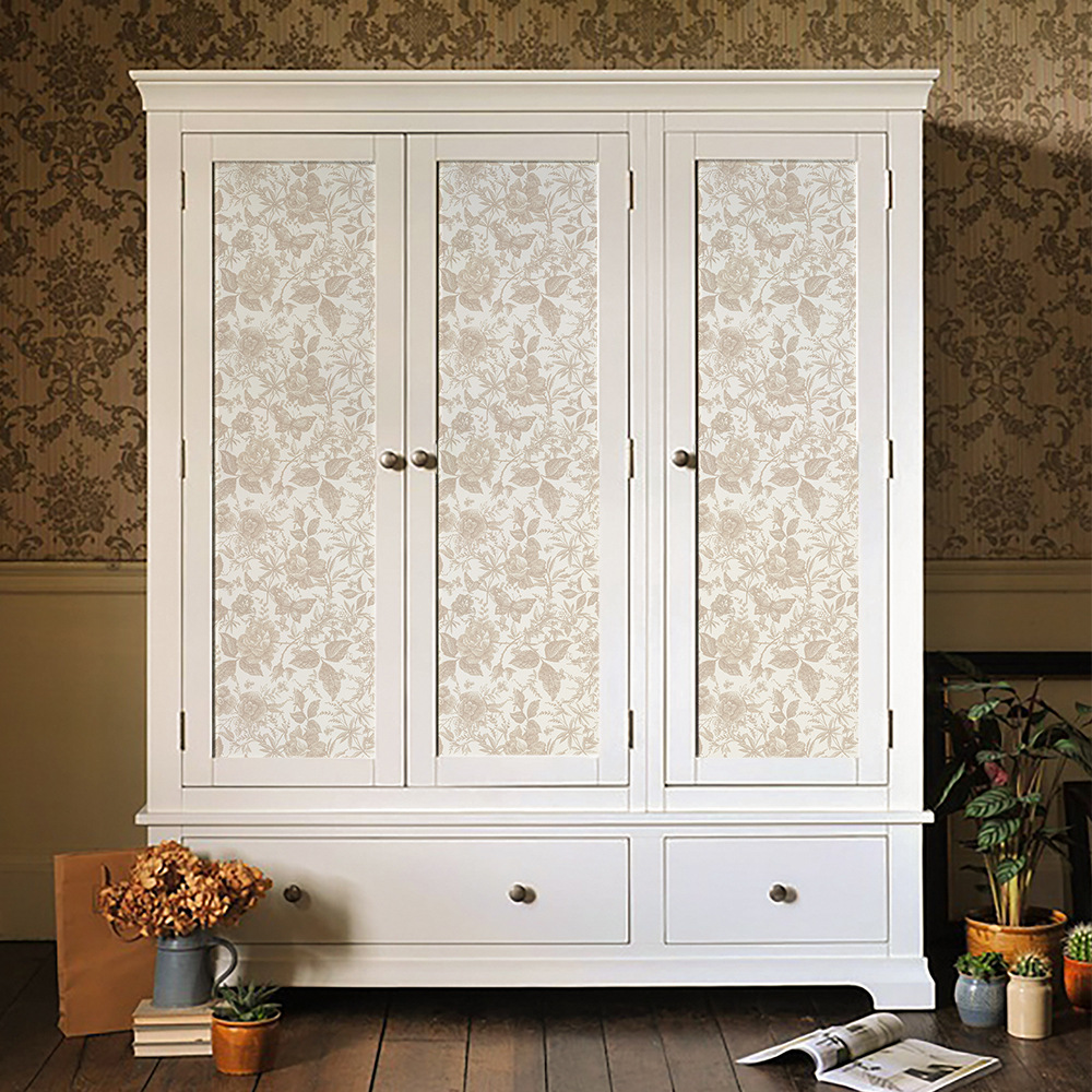 Vintage Rose Flower Wallpaper  - Herbal Wallpaper recensie en prijs