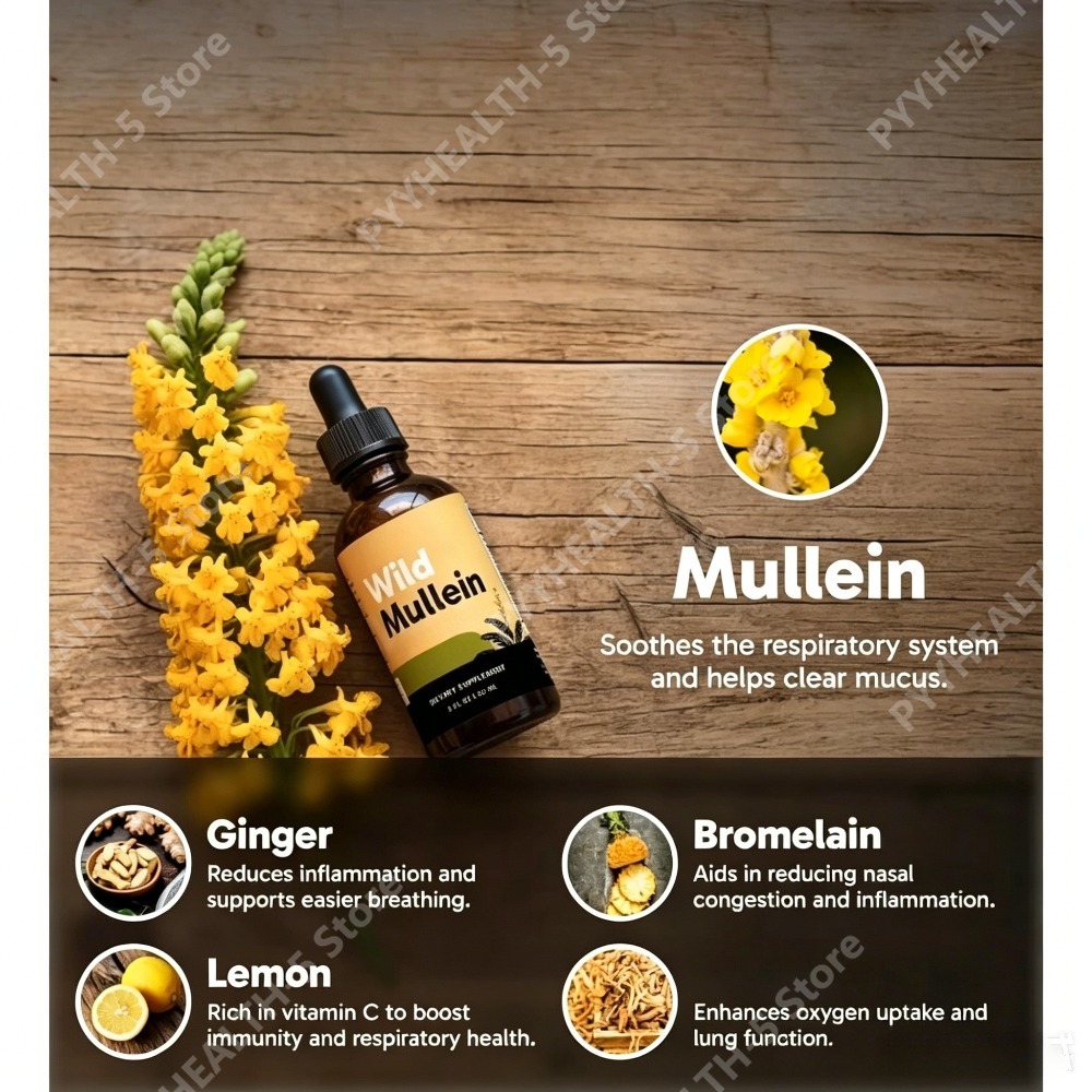 Wild Mullein Bladdruppels met  - Herbal Wellness In recensie en prijs