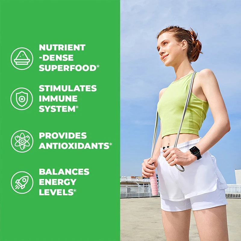 Spirulina Chlorella-capsules - - Tulsi Holy Basil recensie en prijs
