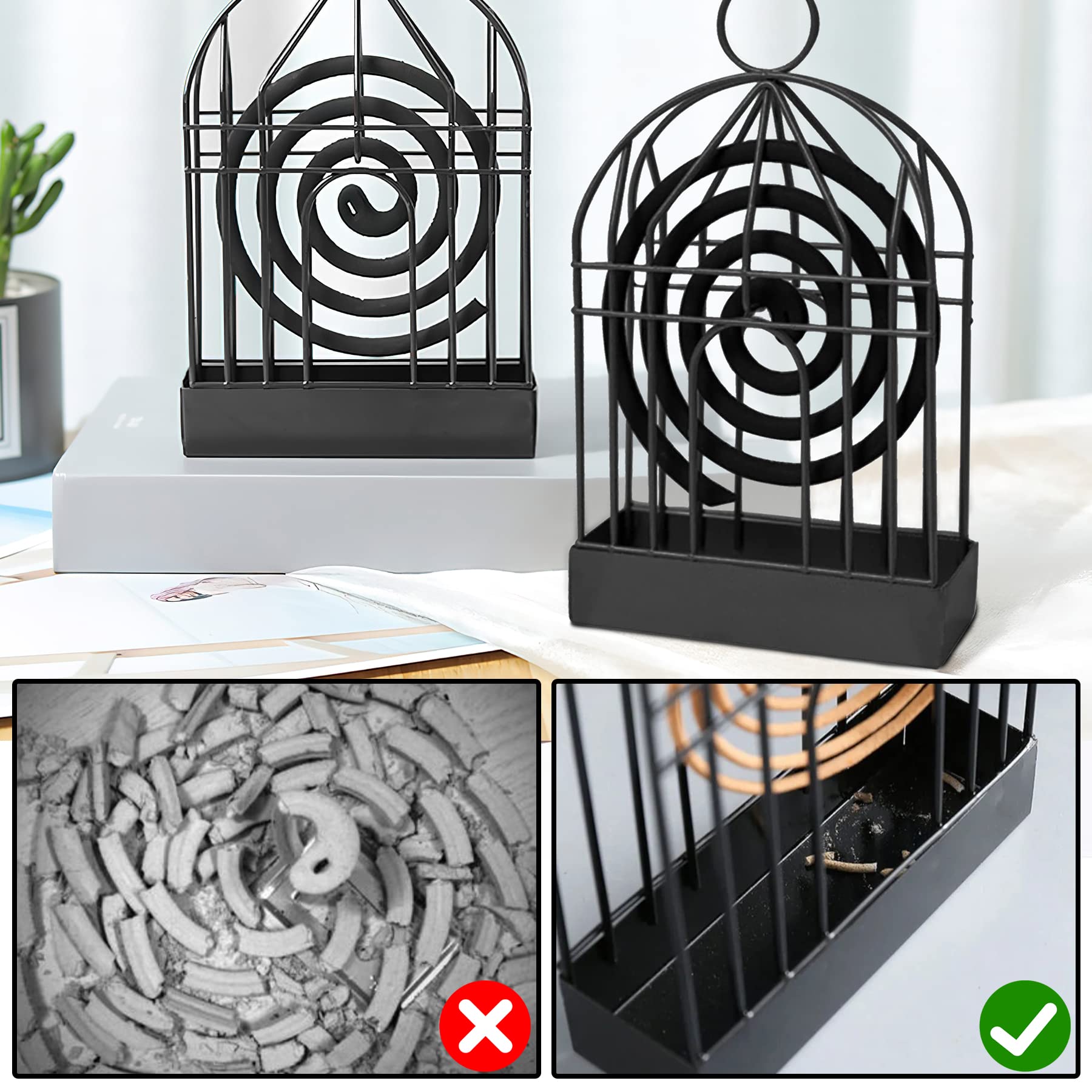 Mosquito Coil Holder Metal Wie - Tulsi Holy Basil recensie en prijs