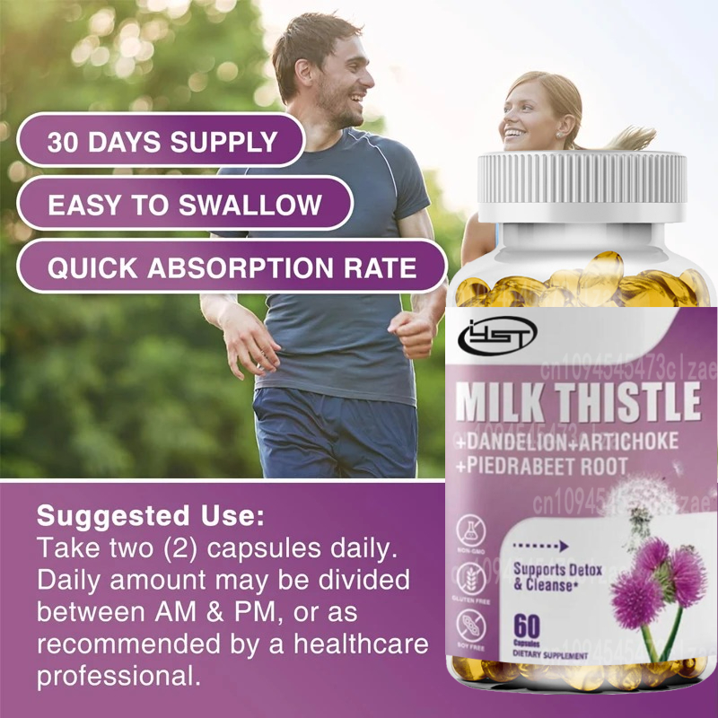 Mariadistelsupplement met paar - Milk Thistle Silymarin recensie en prijs