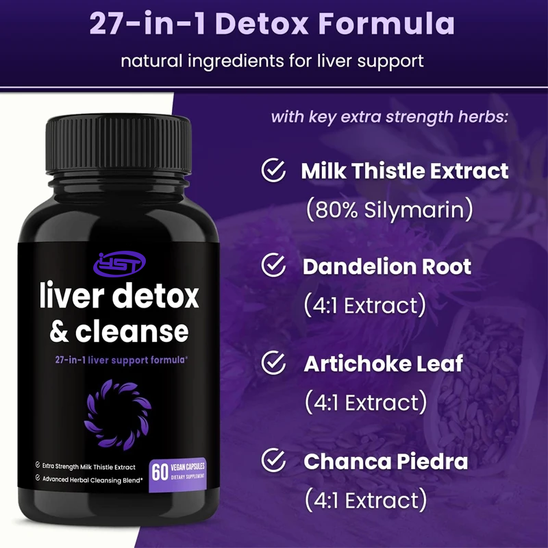 Leverreiniging, ontgifting en  - Milk Thistle Silymarin recensie en prijs
